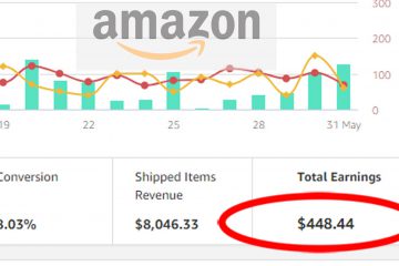 amazon report May 2018 sample view